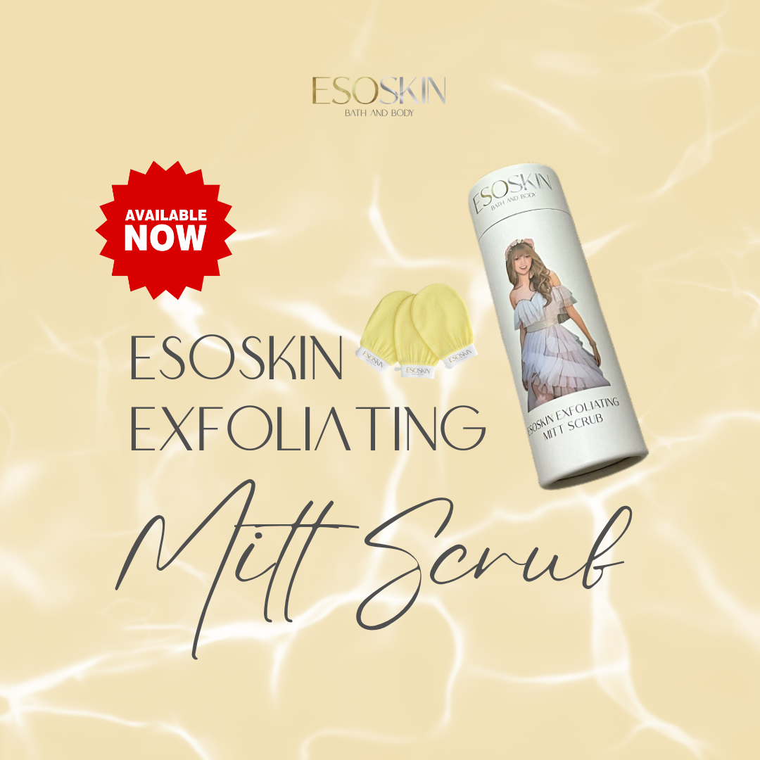 ESOSKIN Exfoliating Mitt Scrub