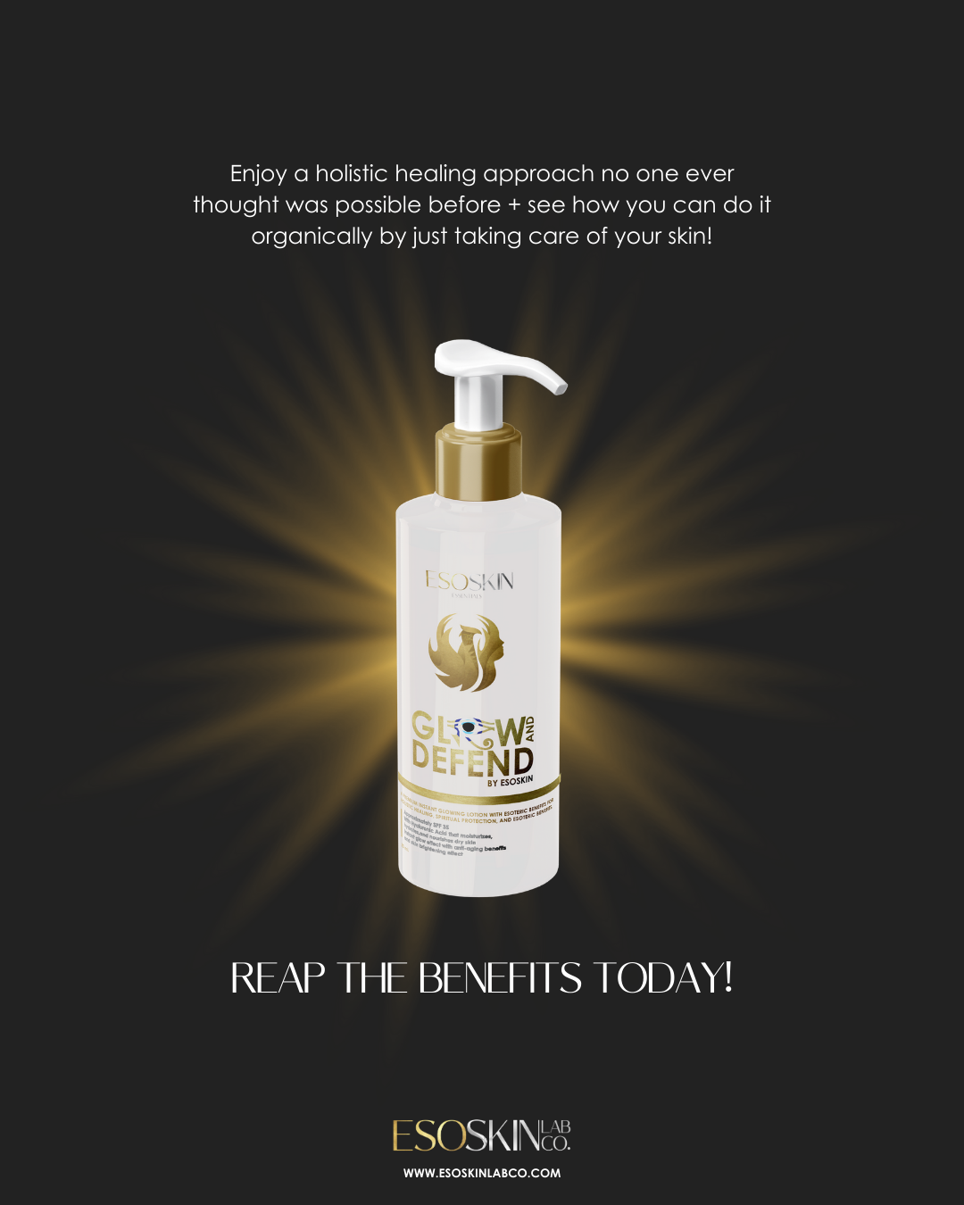 GLOW AND DEFEND Prestige Holistic Lotion