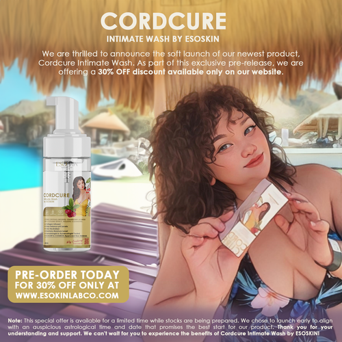 CORDCURE Intimate Wash by ESOSKIN