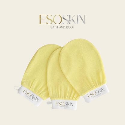 ESOSKIN Exfoliating Mitt Scrub