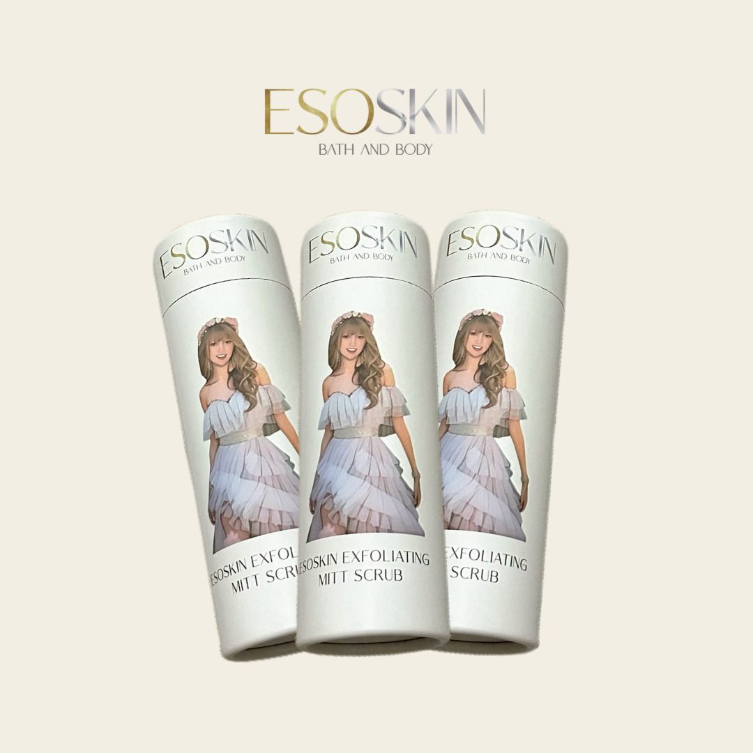 ESOSKIN Exfoliating Mitt Scrub