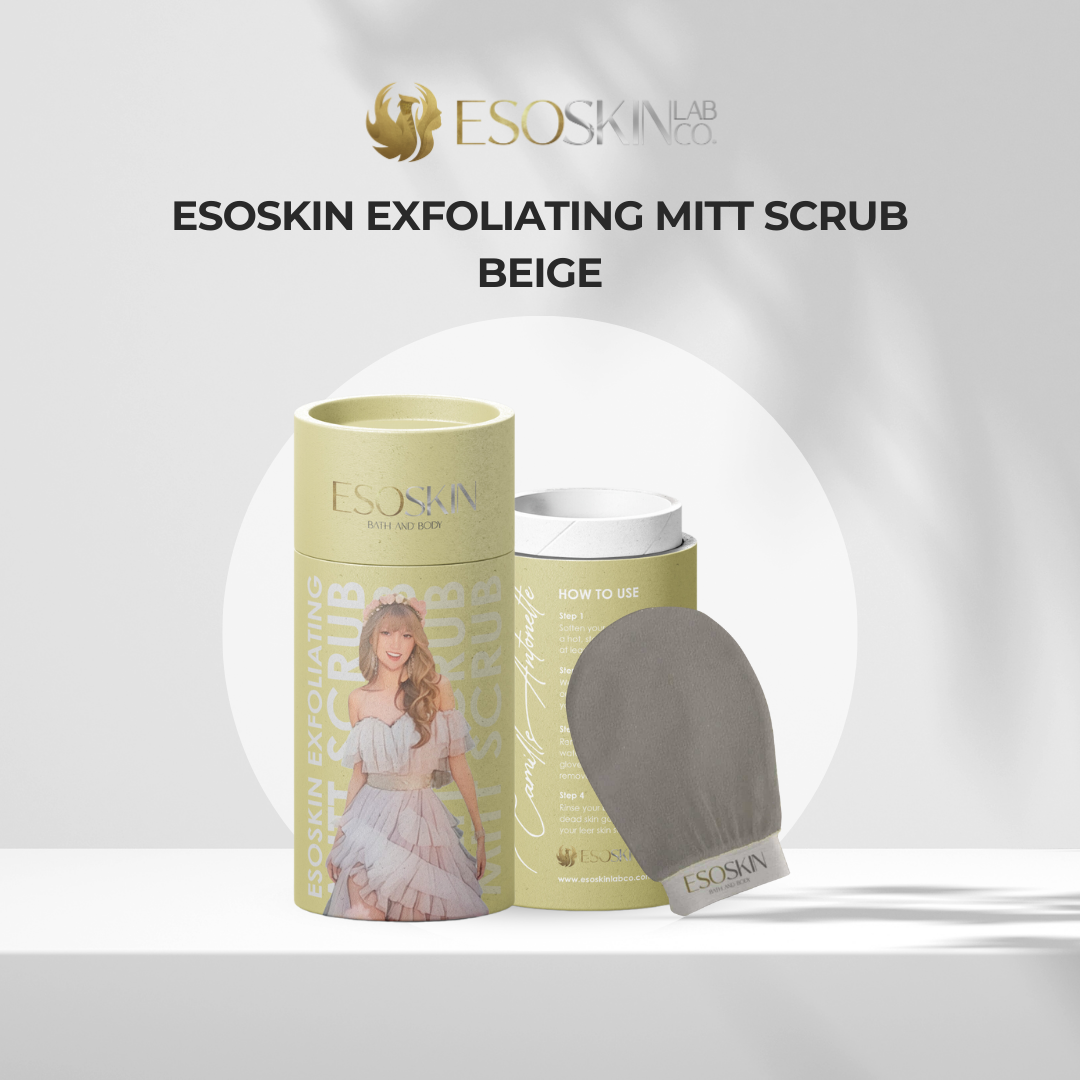 ESOSKIN Exfoliating Mitt Scrub