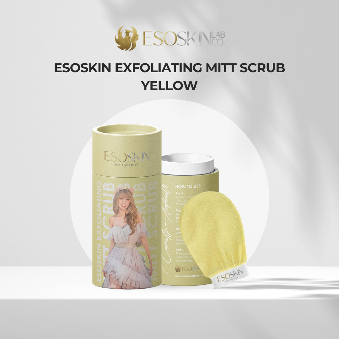 ESOSKIN Exfoliating Mitt Scrub