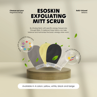 ESOSKIN Exfoliating Mitt Scrub