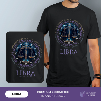 Premium Reiki-Infused Zodiac Sign Shirt