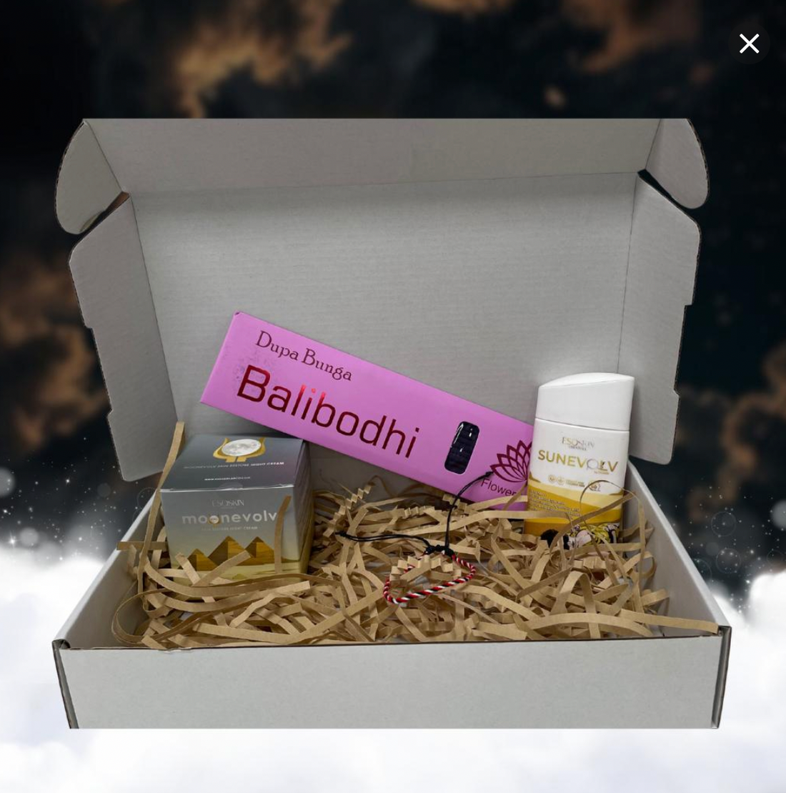 SUNARA Day and Night Limited Edition Bundle – Sunevolv, Moonevolv, Tridatu Bracelet & Balibodhi Incense Set